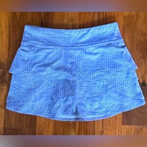 Athletic girl swing skort